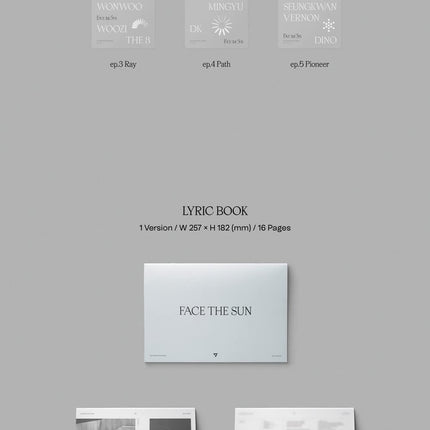 SEVENTEEN - Face the Sun 4th Album (Random ver + 1 Folded Poster)