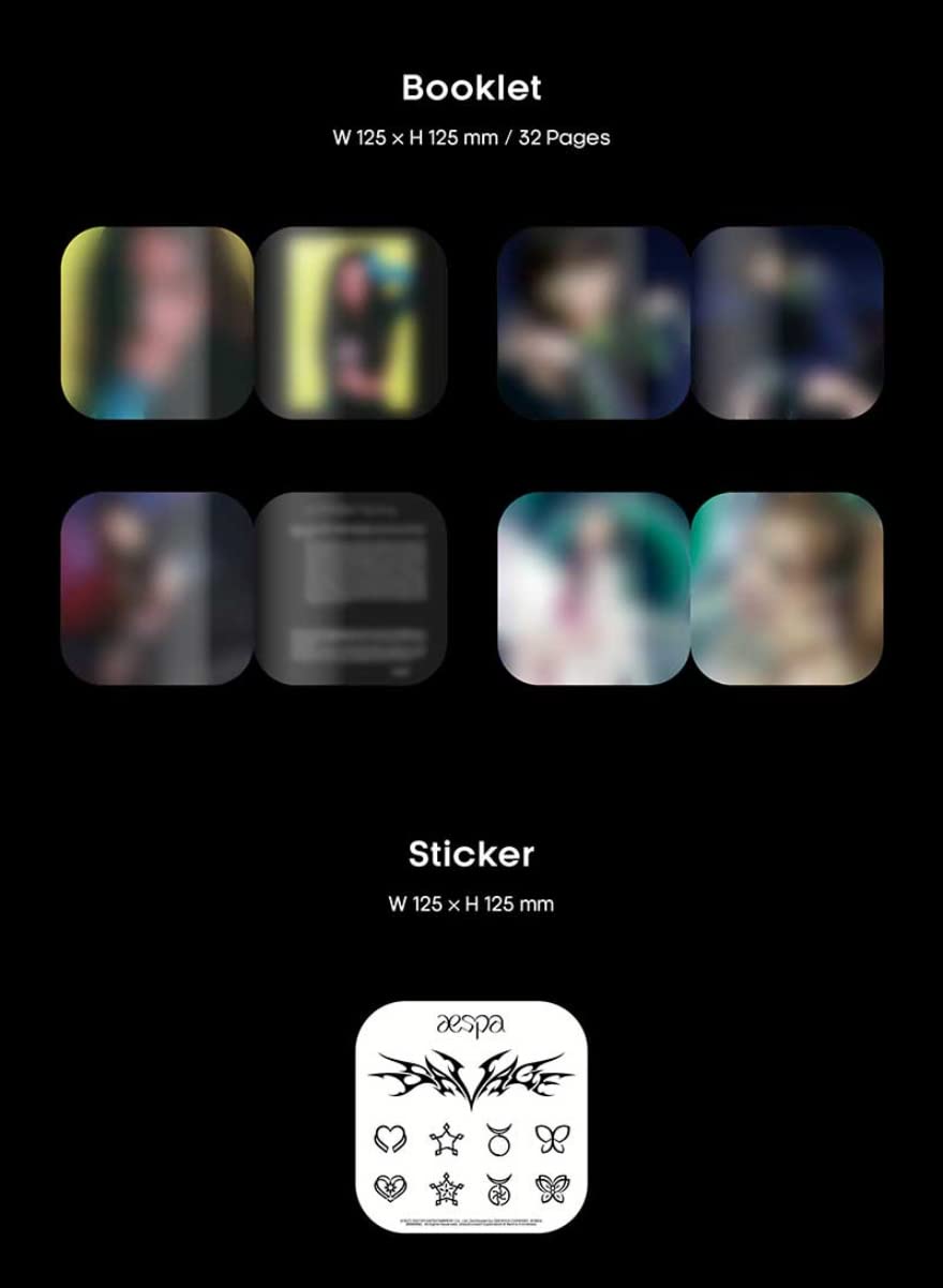 AESPA Savage Album (P.O.S Version) 1st Mini Album