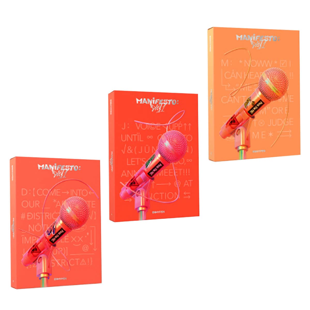 ENHYPEN – Manifesto : Day 1 (Set Ver.) – 3 Album Set