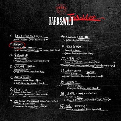 BTS 1st Album [DARK & WILD]