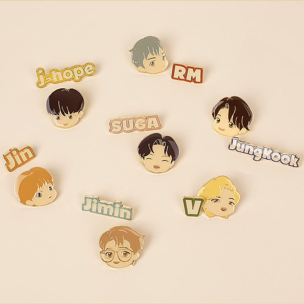 BTS TinyTan Dynamite Metal Pin Badge (Jimin)