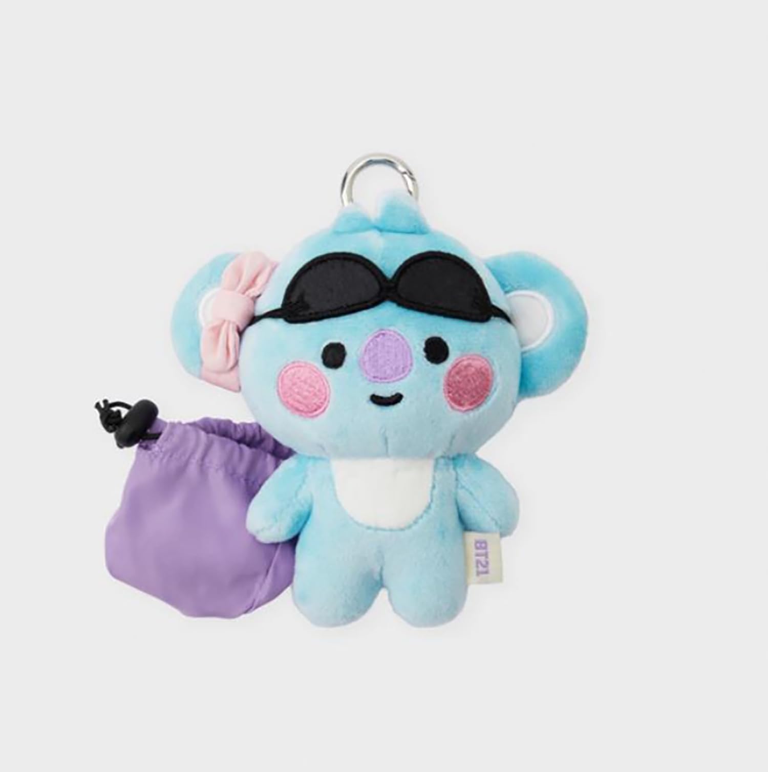 BT21 Travel Edition Plush Keyring - KOYA, TATA, MANG, CHIMMY