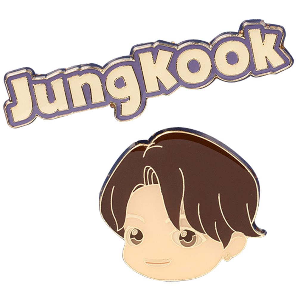 BTS TinyTan Dynamite Metal Pin Badge (JungKook Official)
