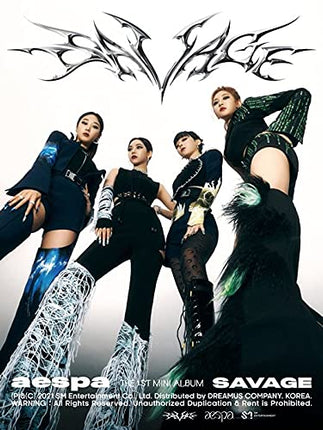 Aespa Savage 1st Mini Album (SYNK DIVE)