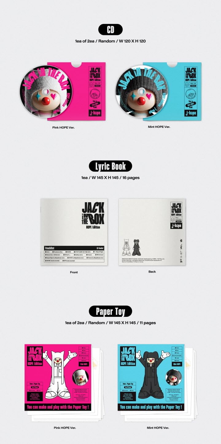 J-Hope BTS - Jack in The Box [Hope Edition] Album