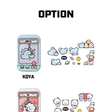 BT21 minini Tin Case Sticker Set RJ