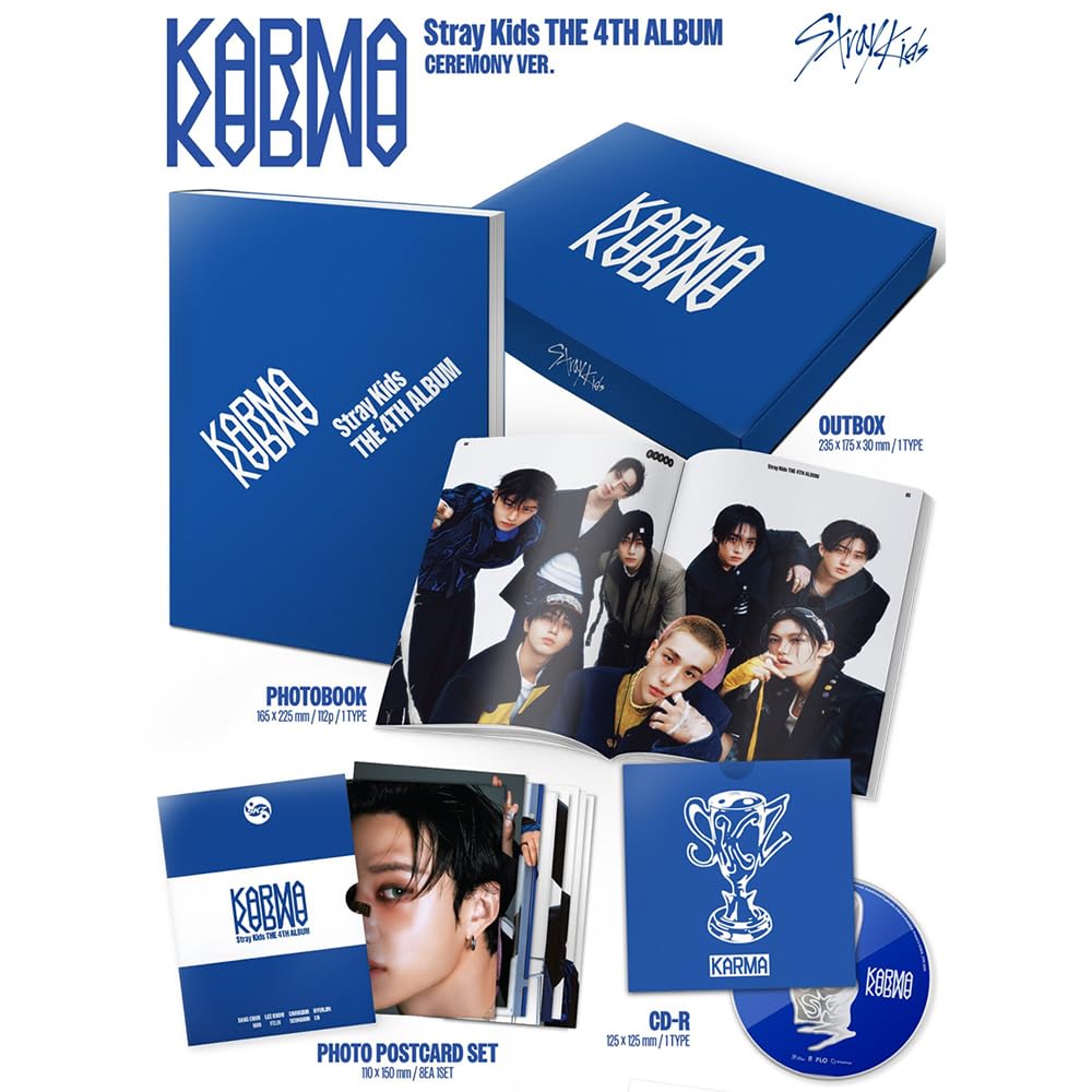 (STANDARD VER.) Stray Kids – [KARMA] 4th Studio Album (2 Ver. Set)
