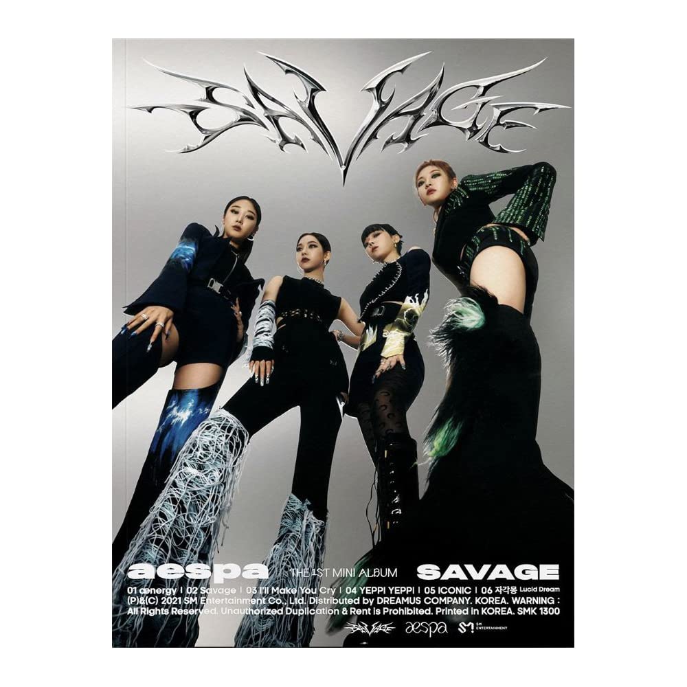AESPA Savage The 1st Mini Album (Hallucination Quest Version)