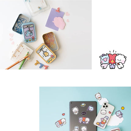 BT21 minini Tin Case Sticker Set RJ