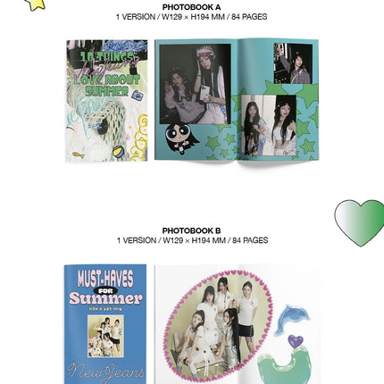 NewJeans - Get Up [The Powerpuff Girls X NJ Box ver.] Album (A ver.)