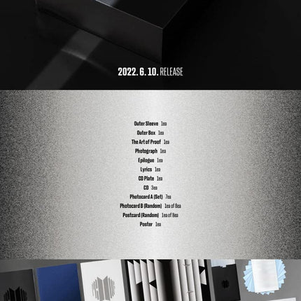 BTS Proof Anthology Album SET(Standard+Compact) Edition