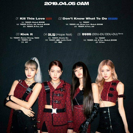Blackpink - [Kill This Love] 2nd Mini Album 2 Ver SET