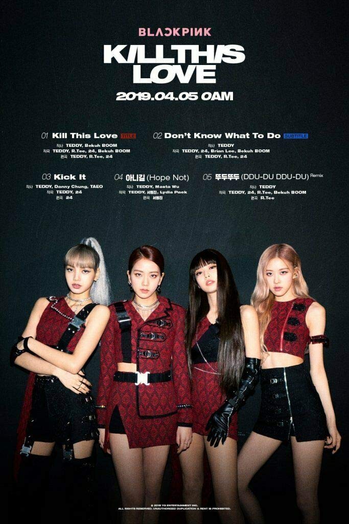 Blackpink - [Kill This Love] 2nd Mini Album 2 Ver SET