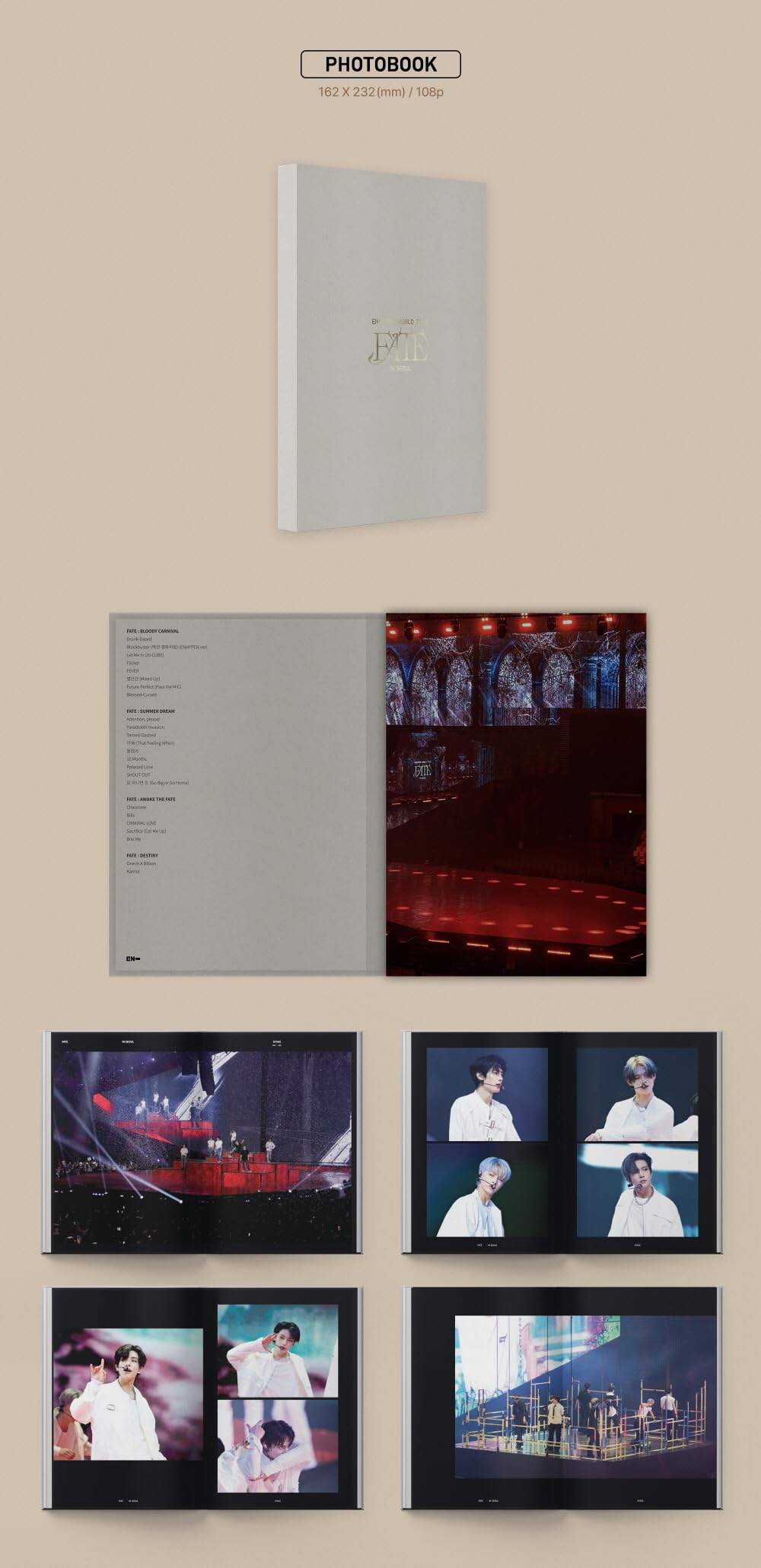 ENHYPEN WORLD TOUR FATE IN SEOUL [FATE] IN SEOUL