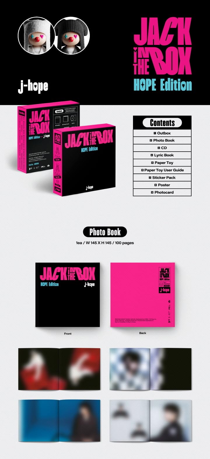 J-Hope BTS - Jack in The Box [Hope Edition] Album