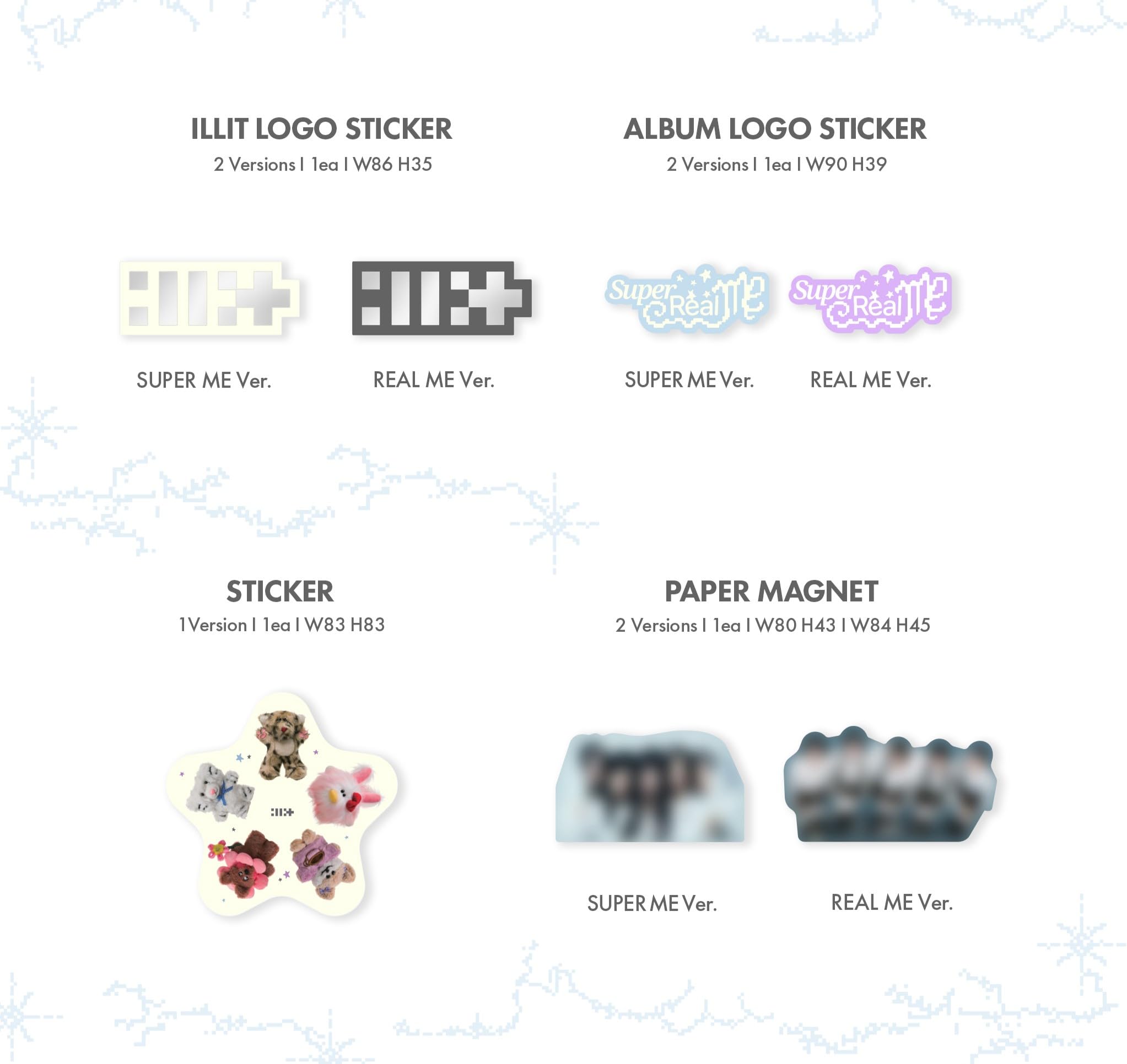 ILLIT - SUPER REAL ME 1st Mini Album (Real Me Ver.)