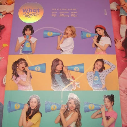 TWICE [WHAT IS LOVE?] 5th Mini Album Random Ver CD+P.Book+Card+Sticker+Tracking Number