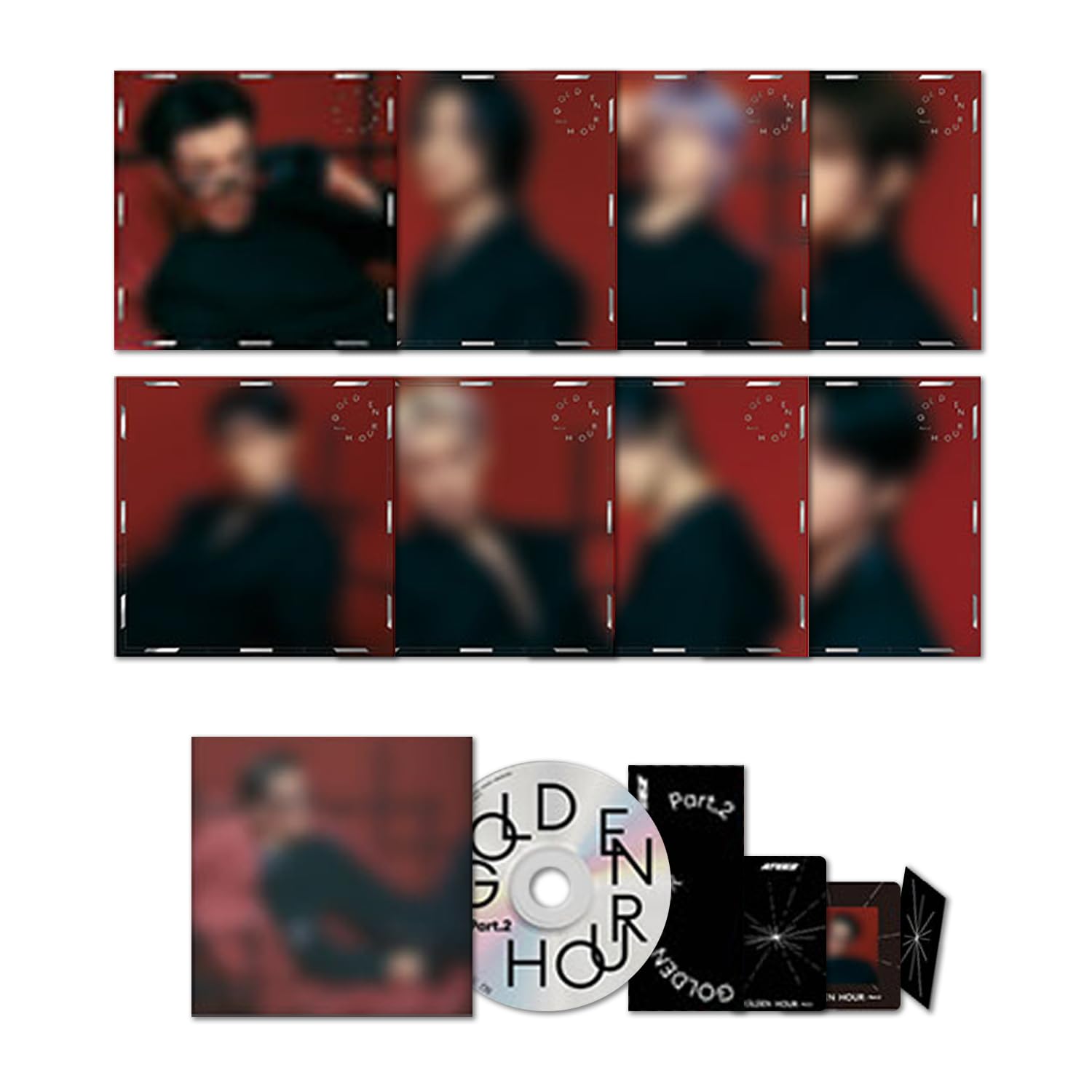 ATEEZ GOLDEN HOUR Part 2 Digipack Random Version Official