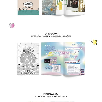 NewJeans - Get Up [The Powerpuff Girls X NJ Box ver.] Album (A ver.)
