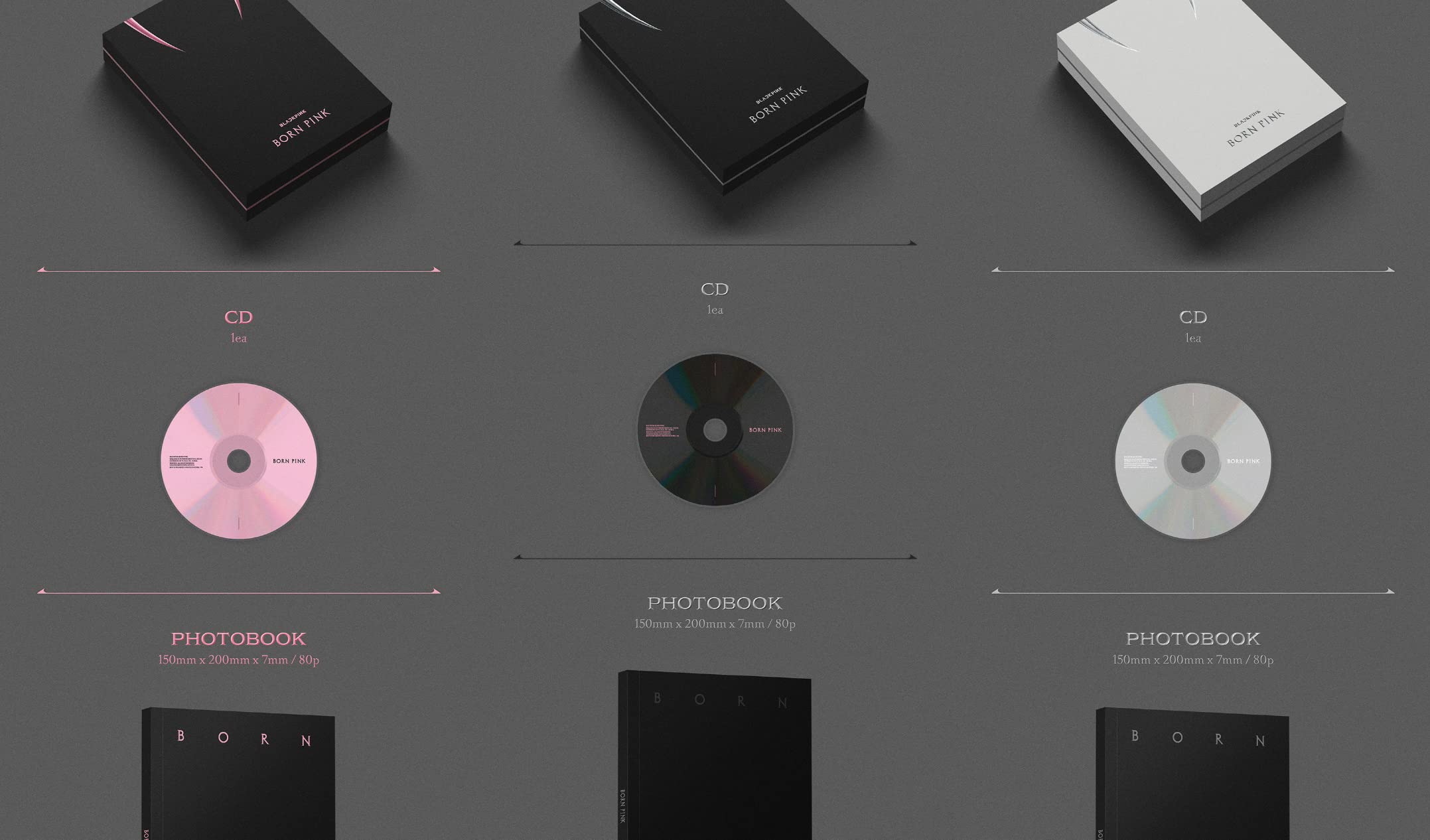 BLACKPINK BORN PINK 2nd Album BOX SET Version  (Random)