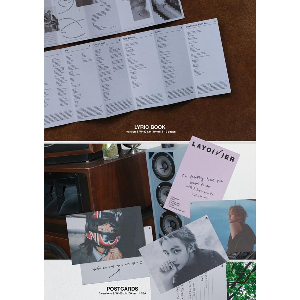 Bts V - Layover 1st Solo Album (Random)