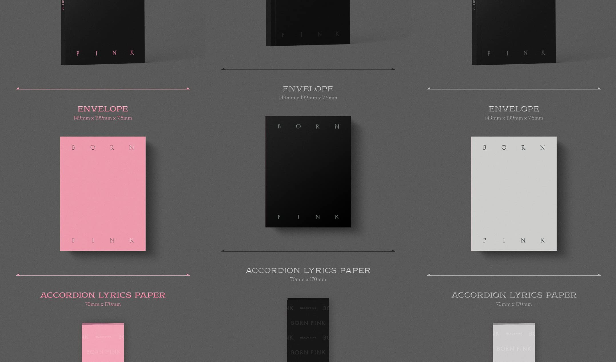 BLACKPINK BORN PINK 2nd Album BOX SET Version  (Random)