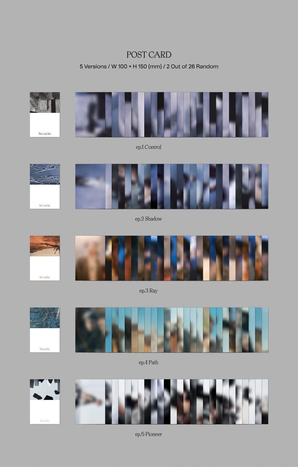 SEVENTEEN - Face the Sun 4th Album (Random ver + 1 Folded Poster)