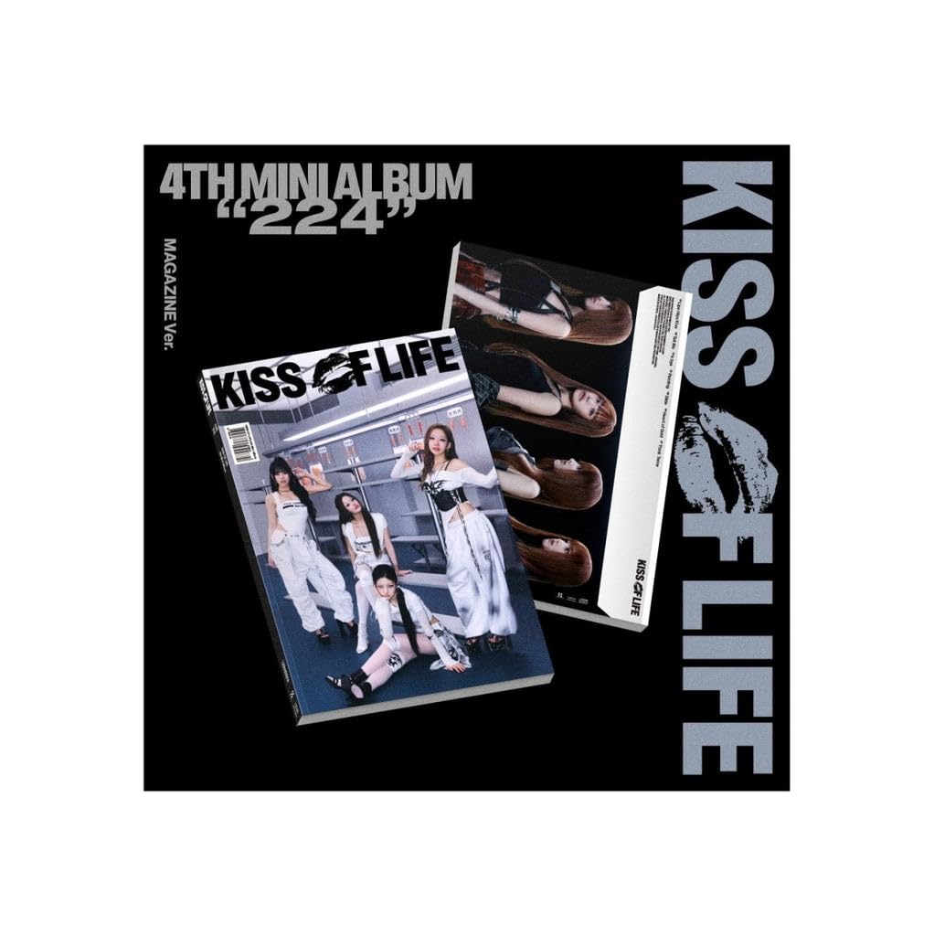 KISS OF LIFE 224 Magazine Version 4th Mini Album Official K-pop Merch

