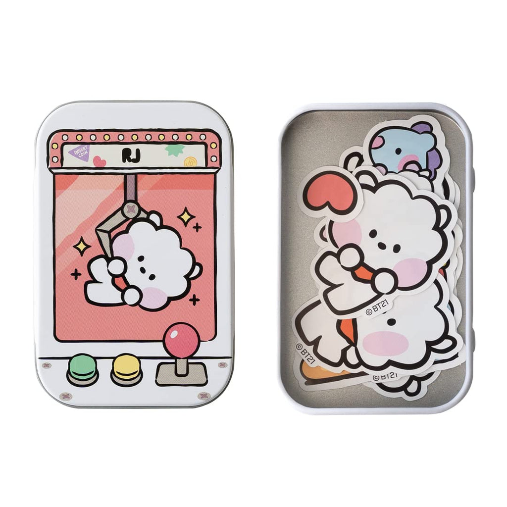 BT21 minini Tin Case Sticker Set RJ