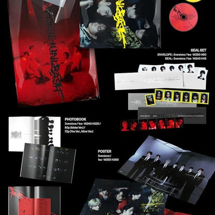 ENHYPEN – DESIRE : UNLEASH 6th Mini Album (Photobook Ver. – Random)