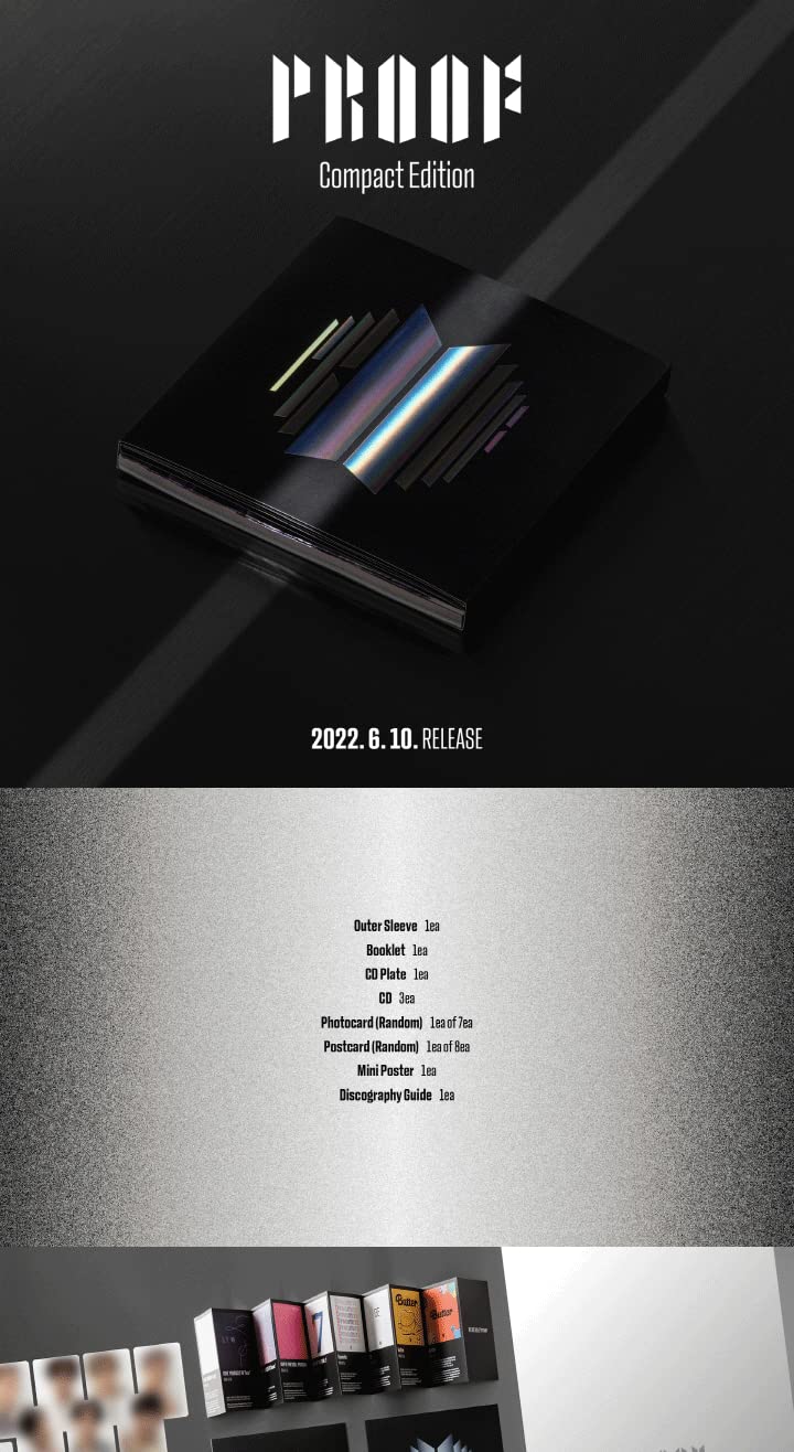 BTS Proof Anthology Album SET(Standard+Compact) Edition