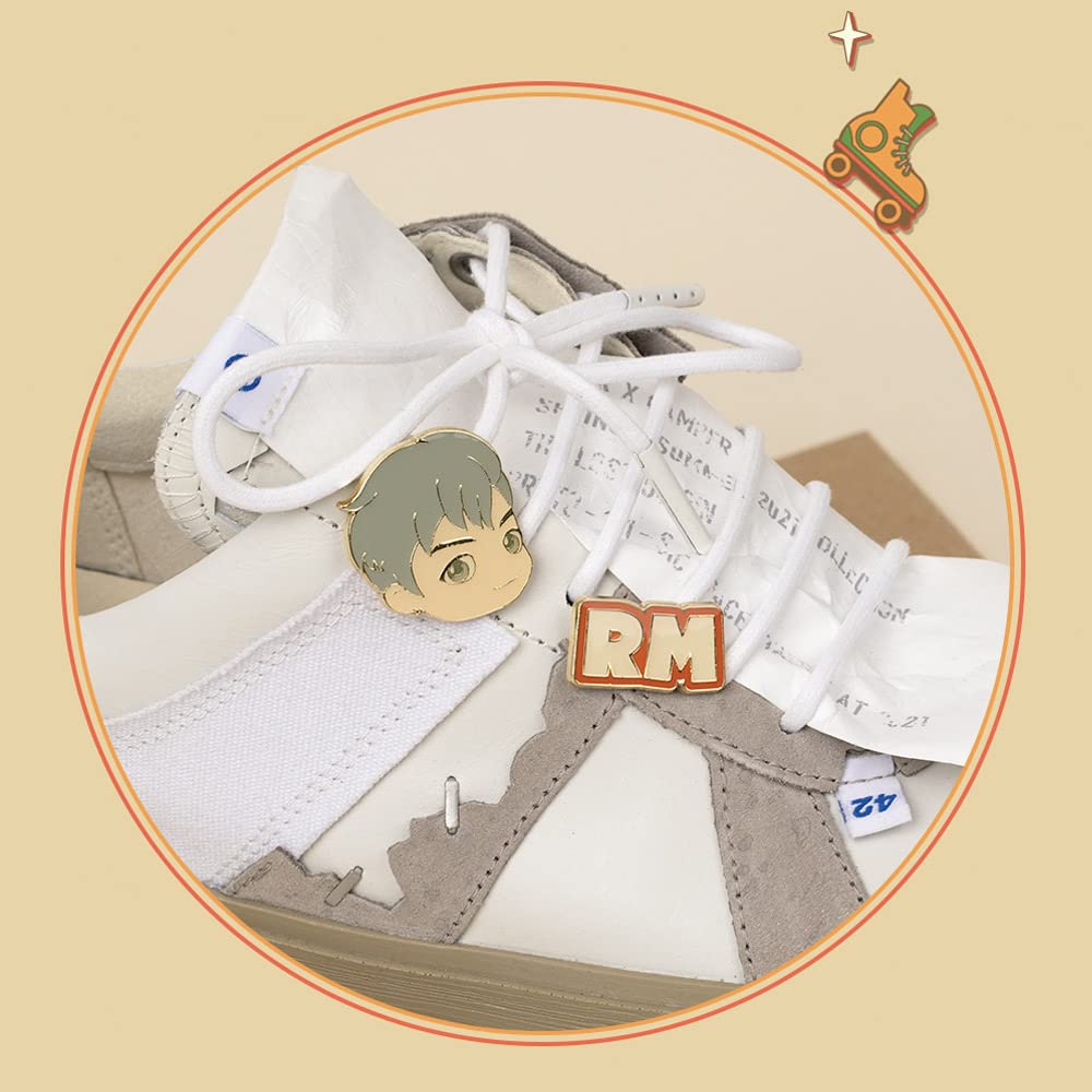 BTS TinyTan Dynamite Metal Pin Badge (JungKook Official)