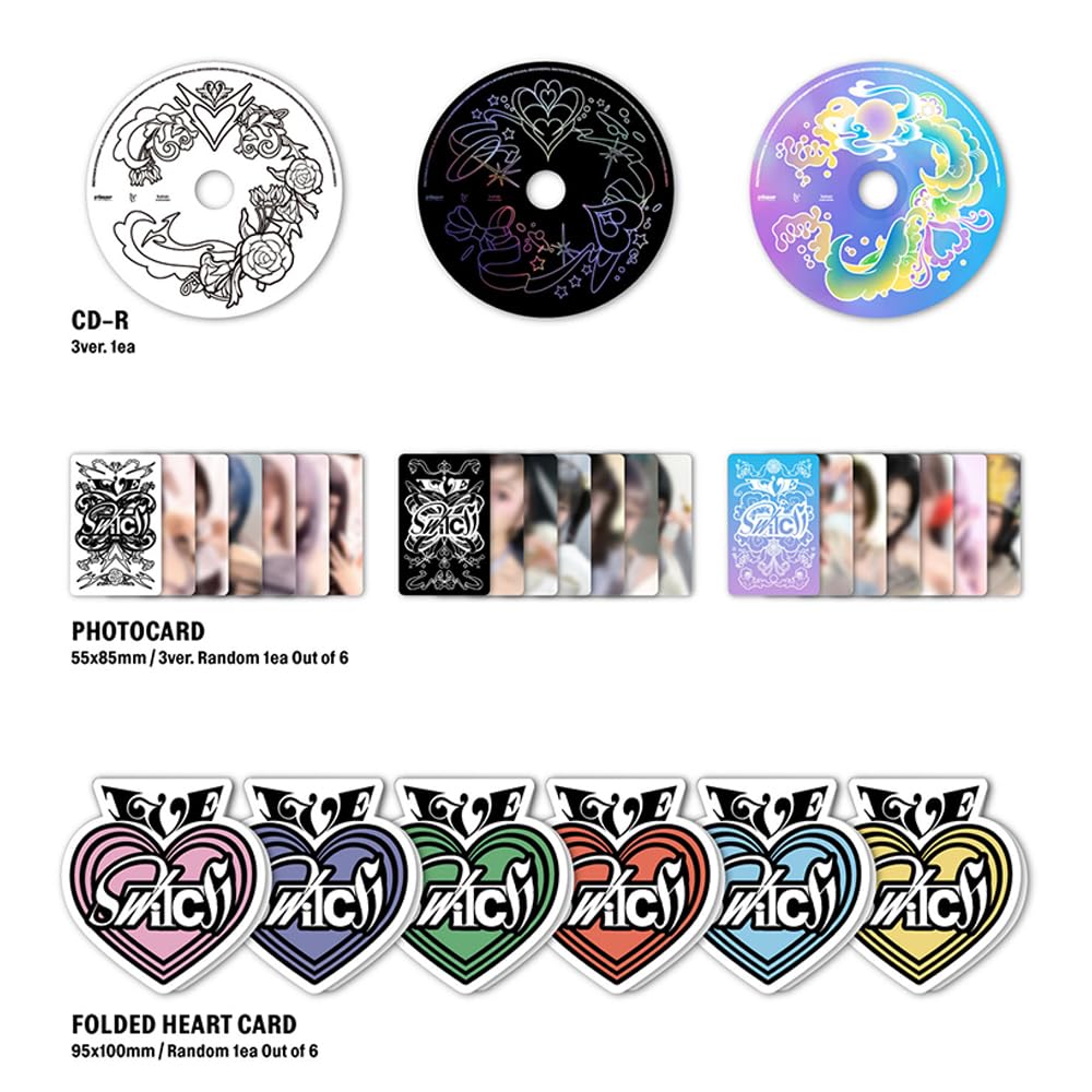 IVE SWITCH 2nd EP Album (SPIN-OFF version)