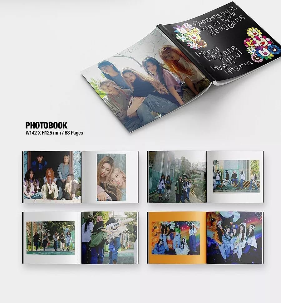 NewJeans Supernatural Album NJ X MURAKAMI (Drawstring Bag Ver)