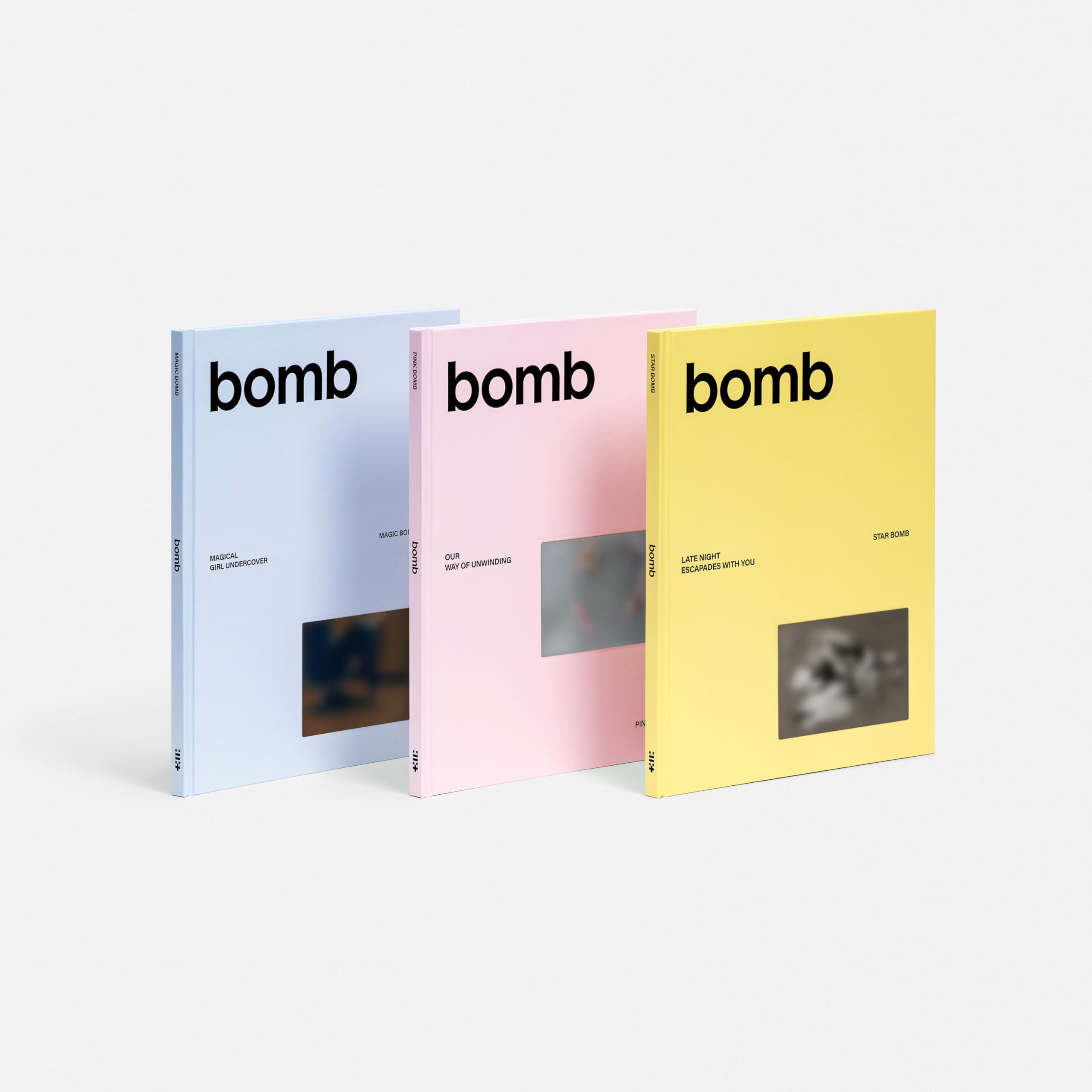 ILLIT – 3rd Mini Album [bomb] Photobook 3 Set Ver. + Special Extra Photocard little monster