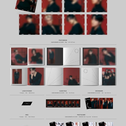 ATEEZ GOLDEN HOUR : Part.2 11th Mini Album Digipack (All 8 Members Set)
