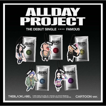 ALLDAY PROJECT FAMOUS Debut Single Album (CARTOON - Random Ver.)