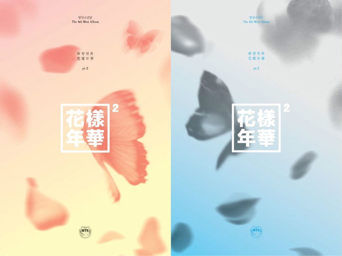 BTS - In The Mood For Love PT.2 [BLUE+PEACH ver. SET] 2CD