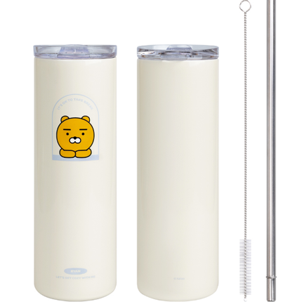 Kakao Ryan and Apeach Slim Stainless Travel Tumbler