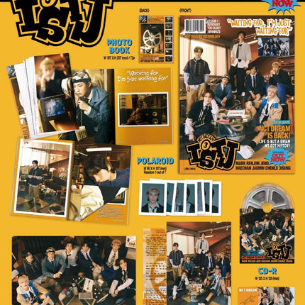 NCT DREAM - Vol.3 ISTJ Photobook Version CD (Random Ver.)