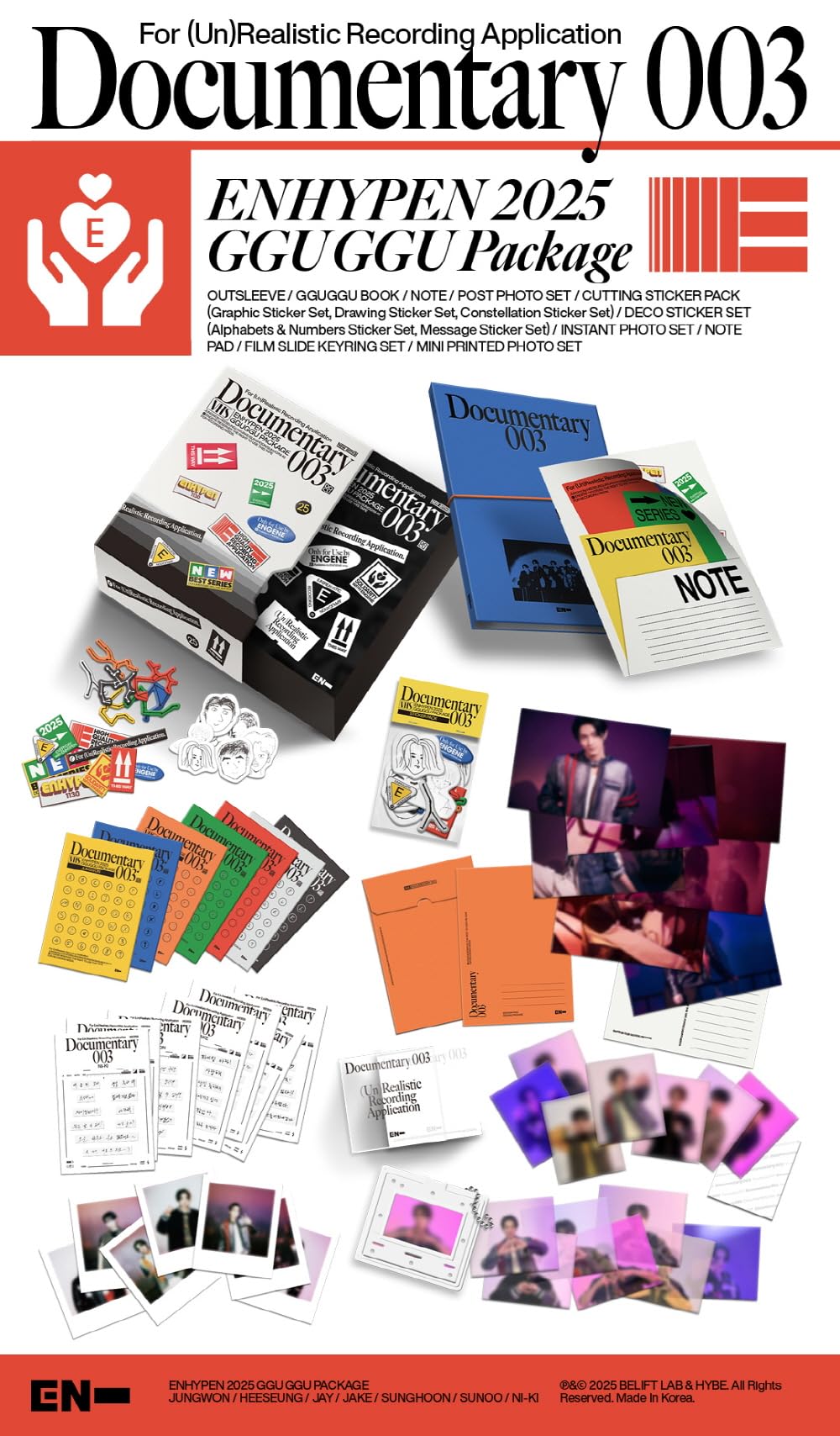 EN-HYPEN 2025 Ggu Ggu Package