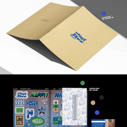 BTS JIN Happy 1st Album (Standard Random Version)