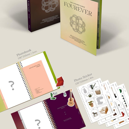 DAY6 FOUREVER 8th Mini Album (Standard Purple Version)