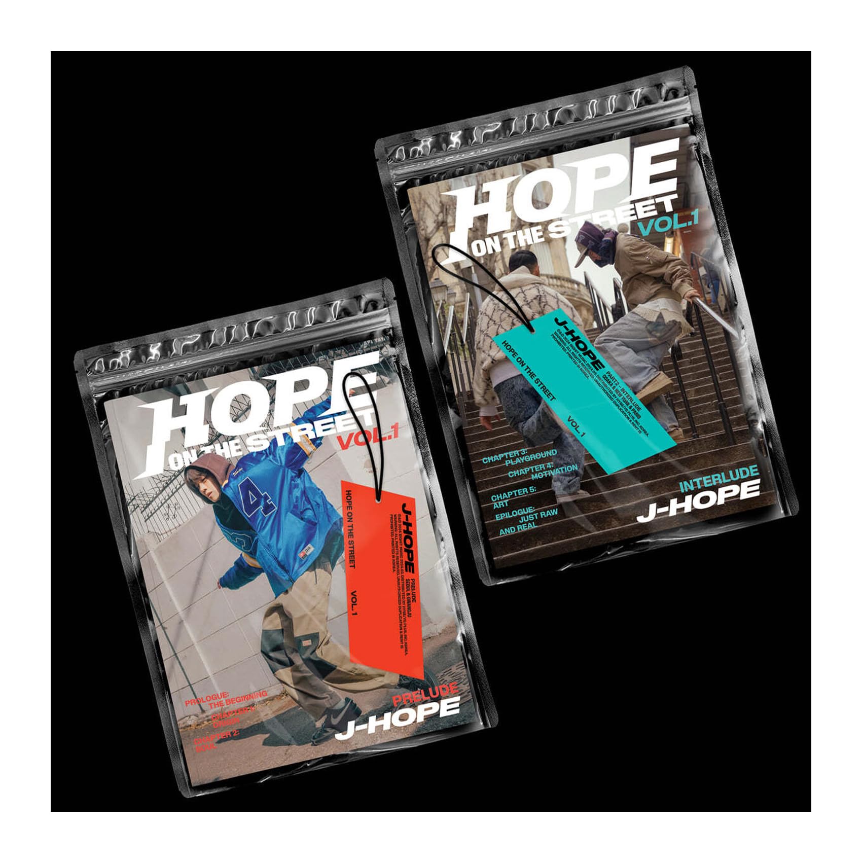 BTS J-HOPE HOPE ON THE STREET VOL.1 (Random between PRELUDE/Interlude)