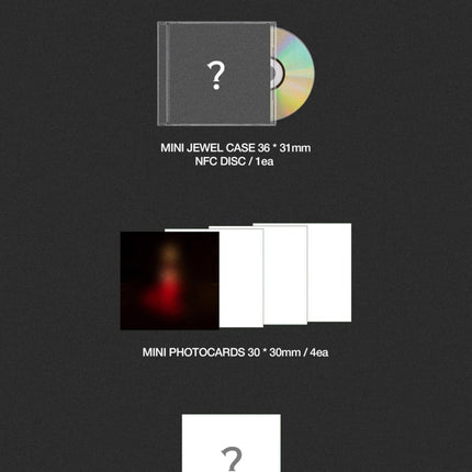 G-DRAGON ÜBERMENSCH 3rd Album UBERMENSCH (MINI JEWEL Ver. Random - NFC)