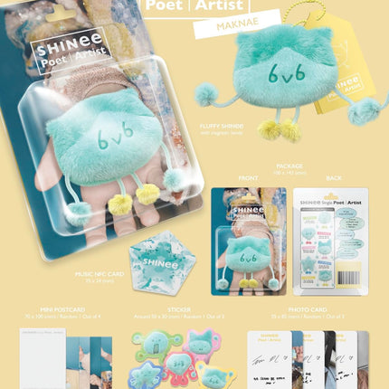 SHINee Poet | Artist Photobook + Smart Album Set (All 6)