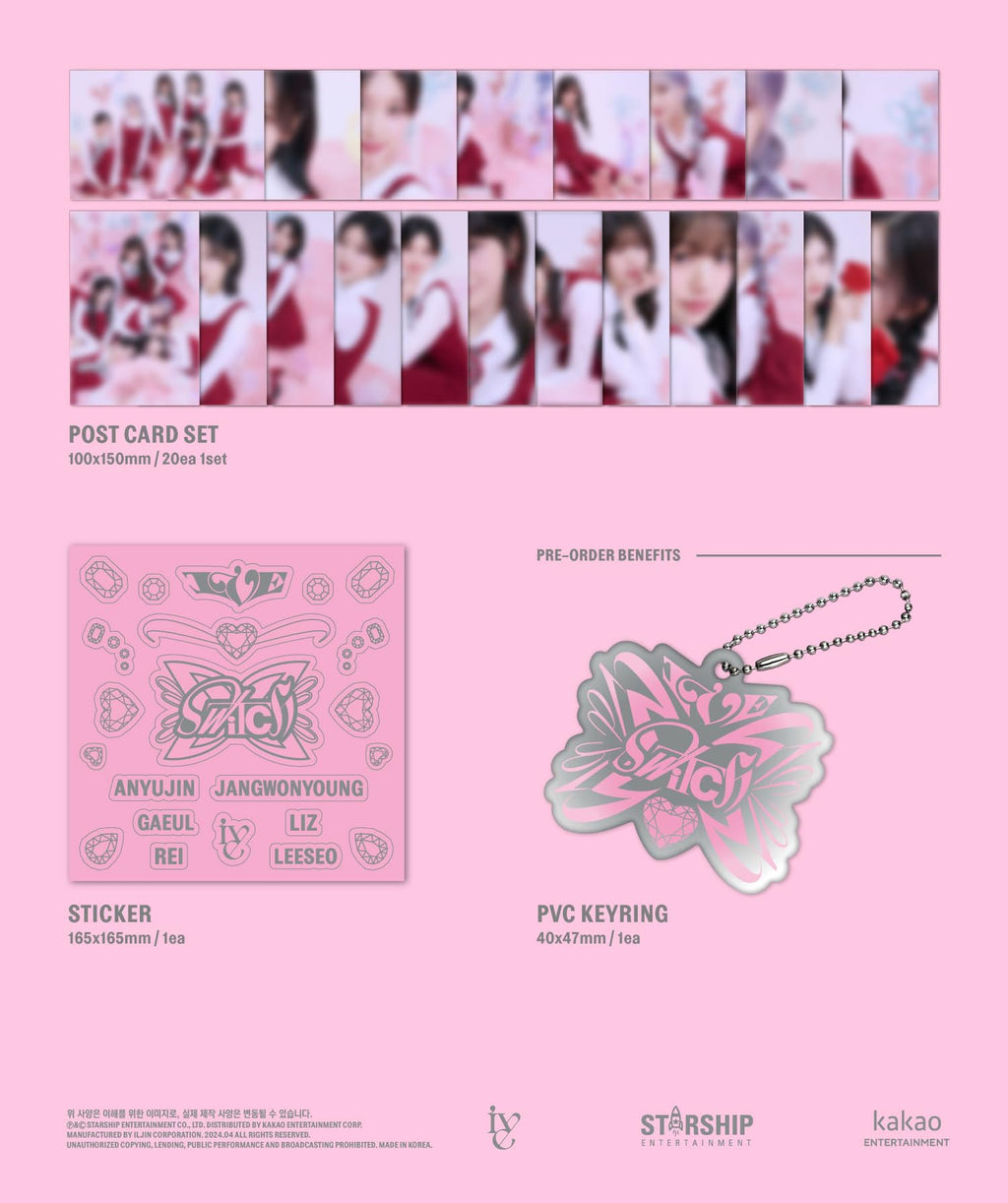 IVE Switch 2nd EP Album Standard Set (ON+Off+Spin-Off+Loved IVE)