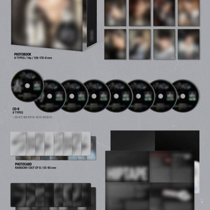 Stray Kids SKZHOP HIPTAPE HOP Album (SKZHOP + HIPTAPE + NEMO Version Set)