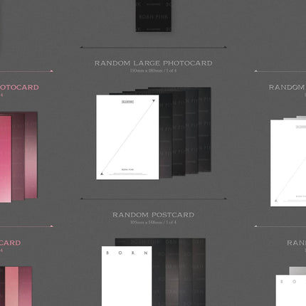 BLACKPINK BORN PINK 2nd Album BOX SET Version  (Random)