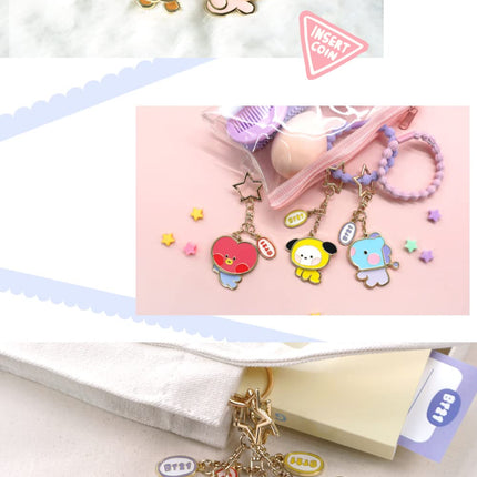BT21 CHIMMY minini Metal Yurayura Key Chain